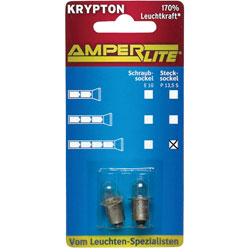 Ampercell 00181 Krypton Light Bulb KPR102 - Pack Of 2