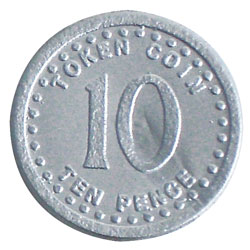 Invicta 060959 Sterling Play Coins 100 x 10p Coins