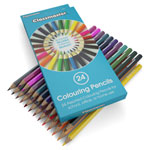 Classmaster Assorted Colouring Pencils - Pack of 24