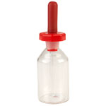 Rapid Glass Dropping Bottle with Plastic Stopper 50ml Single