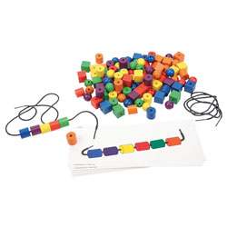 Learning Resources Beads and Pattern Card Set