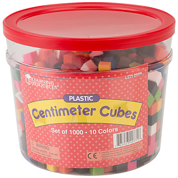 Image of Learning Resources Centimetre Cubes Set of 1000