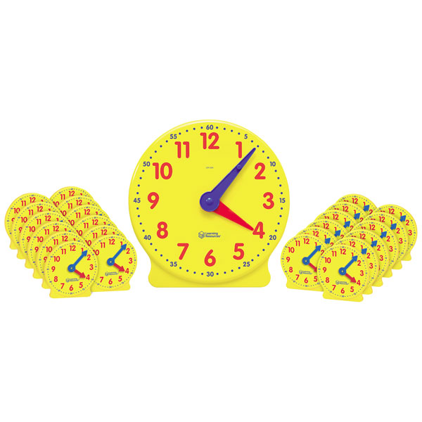 Learning Resources Classroom Clock Kit Rapid Online