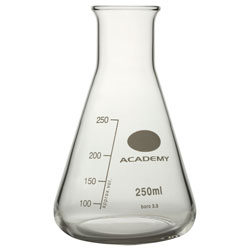 Academy Conical Flasks 250ml - Pack of 6