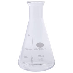 Academy Conical Flasks 500ml - Pack of 6