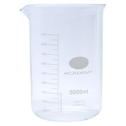 Academy Low Form Beaker 5000ml Single