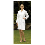 Rapid Ladies Warehouse / Laboratory Coat White Medium Chest 100cm