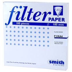 Academy Professional Filter 185mm Pack of 100