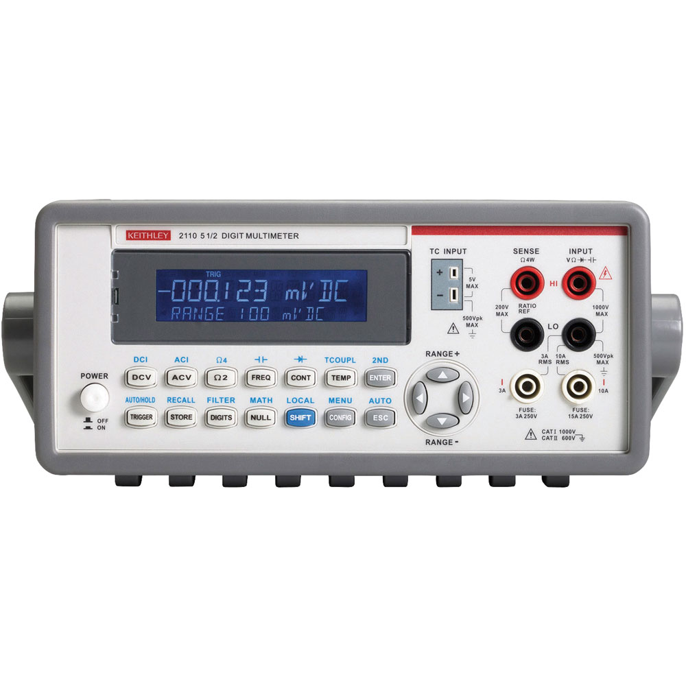 Keithley 2110240 5 1/2 Digit Digital Bench Multimeter Rapid Online