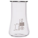 Simax Conical Flask Wide Neck 25ml Pack of 10