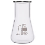 Simax Conical Flask Wide Neck 50ml Pack of 10