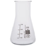 Simax Conical Flask Wide Neck 250ml Pack of 10