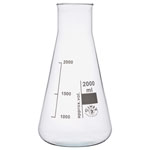 Simax Conical Flask Wide Neck 2000ml Pack of 6