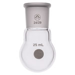 A PLUS Round Bottom Flask Single Neck 25ml, 24/29