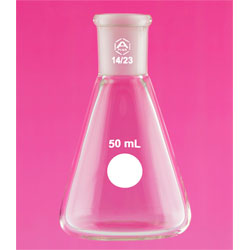 A PLUS Jointed Erlenmeyer Flask 50ml, 14/23