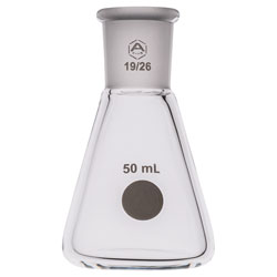 A PLUS Jointed Erlenmeyer Flask 50ml, 19/26