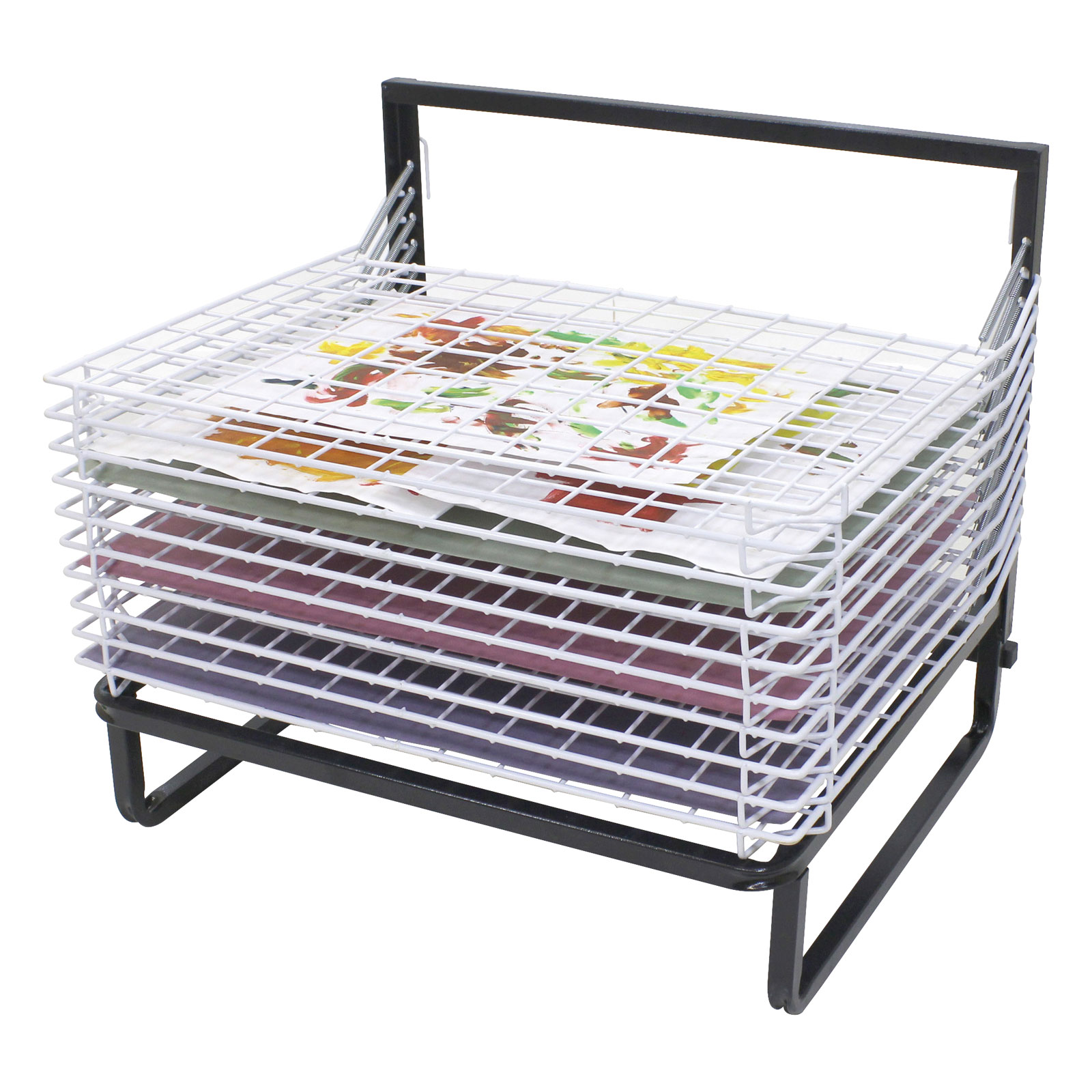 Spring Loaded Drying Rack (10 Shelf) | Rapid Electronics