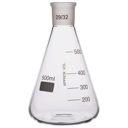 Glassco Conical Jointed Glass Flask 500ml B29 Pack of 10