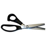 Decree 21cm - 8 inch Pinking Shear Black Handle Scissors