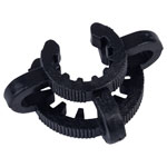 Glassco Plastic Joint Clip, B10, Black Pack of 10