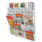 10 Shelf Square Wall Mounted Book Racks 77 x 118 x 48cm