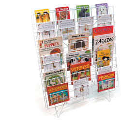 11 Shelf Floor Standing Book Racks 79.5 x 101 x 41cm