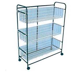 3 Shelf Classic Trolley 80 x 95 x 30cms