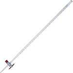 Academy Straight Bore Burette With PTFE Stopcock Class A, 25ml