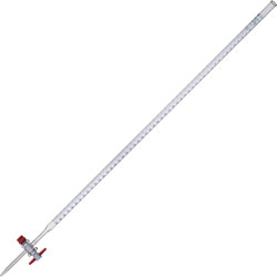 Academy Straight Bore Burette With PTFE Stopcock Class A, 50ml