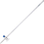 Glassco Straight Bore Burette with Glass Stopcock, Class B, 10ml