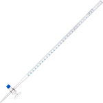 Glassco Straight Bore Burette with Glass Stopcock, Class B, 25ml