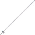 Glassco Straight Bore Burette with Glass Stopcock, Class B, 100ml