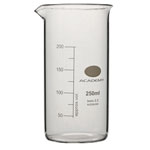 Academy Tall Form Glass Beaker With Spout 250ml Pack of 12