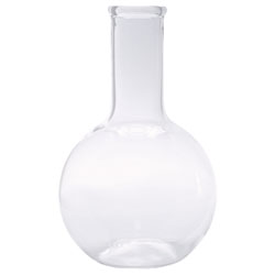 Academy Boiling Glass Flask Flat Bottom 500ml Pack of 12