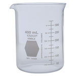 Kimble Low Form Griffin Glass Beakers 400ml Pack of 12