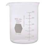 Kimble Low Form Griffin Glass Beakers 600ml Pack of 6