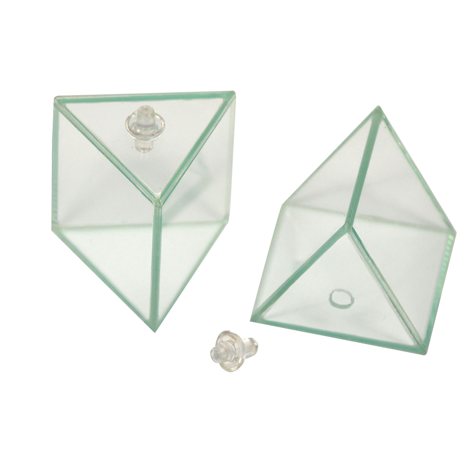 thumbnail image 2 of Eisco Labs Rectangular Refraction Block – Optical Glass, 75mm X 50mm X 12mm – PH0566A 2 of 6