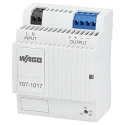 WAGO 787-1017 Compact Single Phase 18VDC 2.5A Switched-Mode Power Supply