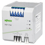 WAGO 787-734 Eco Single Phase 24VDC 20A Switched-Mode Power Supply