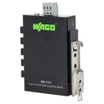 WAGO 852-1111 5-Port Black Unmanaged DIN-35 Rail Industrial-ECO-Switch