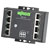 WAGO 852-112 8-Port Black Unmanaged DIN-35 Rail Industrial-ECO-Switch