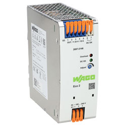 WAGO 2687-2146 Eco 2 Single Phase 24VDC10.0A DIN-35 Rail Power Supply