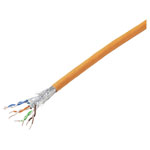 TruComponents 523148 Network cable CAT 7a S/FTP 4x2x0.26mm² CPR-Dca Or 100m