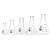 EISCO CH196034 Premium Erlenmeyer Set, Narrow Neck, Borosilicate 3.3 Glass