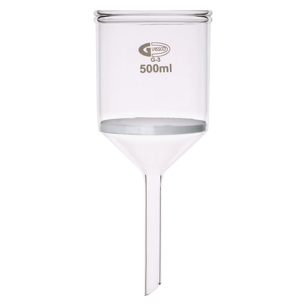 Glassco Buchner Funnel with Sintered Disc Porosity 3, 90mm Dia Single