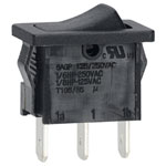 R-TECH 523173 Rocker Switch SPDT On-Off-On, 10A 250V