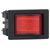R-TECH 523186 Rocker switch, DPST, red illuminated, 12A 250V
