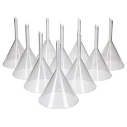 EISCO CH0454E Filter Funnel Pack of 10pcs 5.7 - Polyethylene Plastic