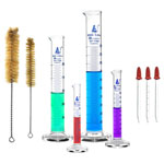 EISCO CH202002 Graduated Cylinder Set 9 Pieces, Class B