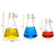 EISCO CH196032 Premium Erlenmeyer Flask Set, N Neck, Borosilicate 3.3 Glass